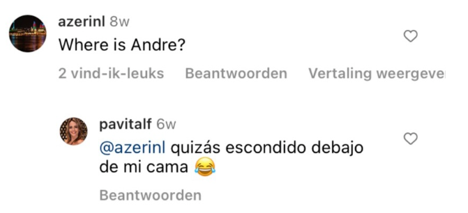 André Hazes contact met Spaanse minnares