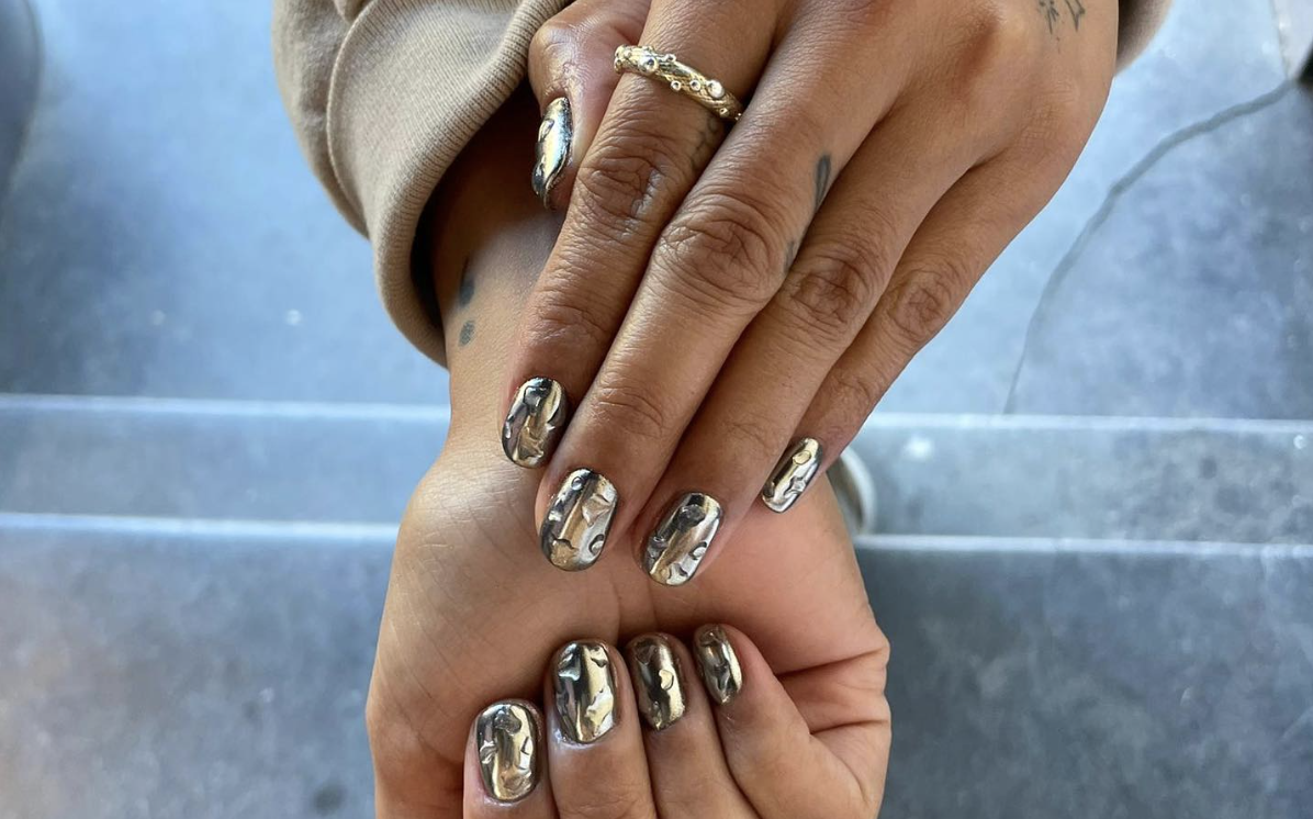 nagels chrome kleur