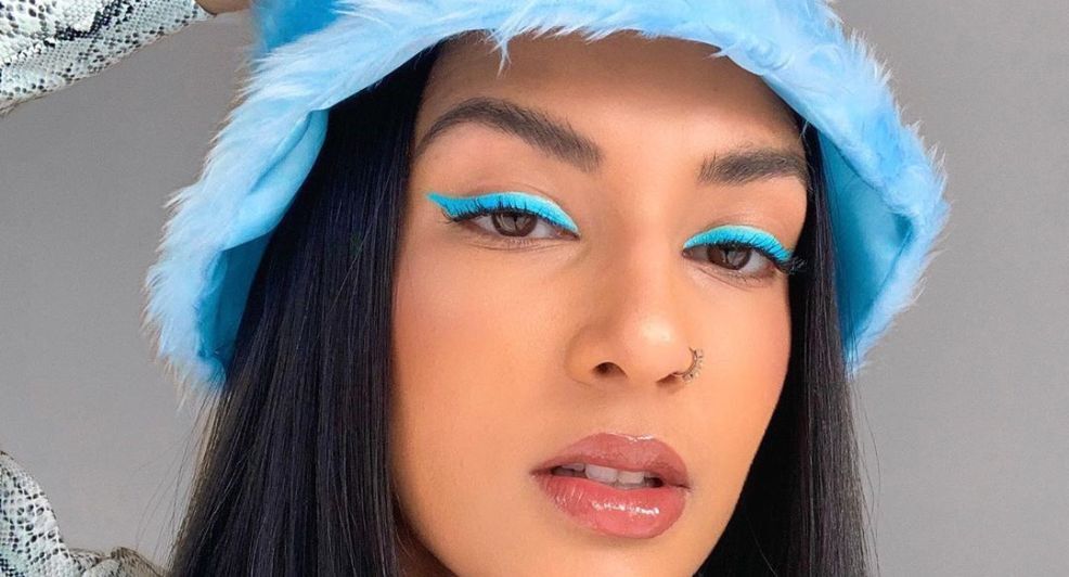 pastelkleurige eyeliner