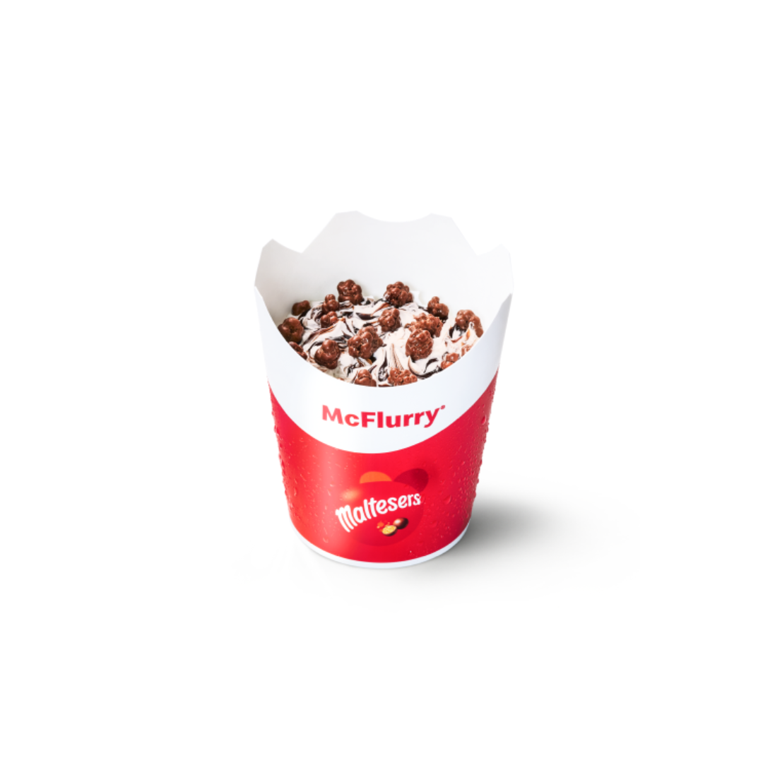McFlurry Maltesers nieuw assortiment McDonalds