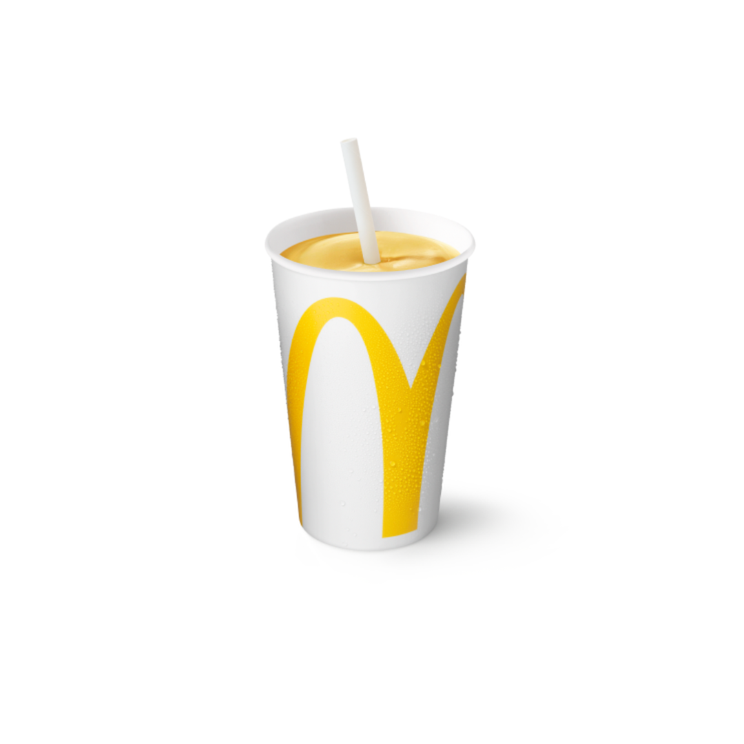 Milkshake Tropical McDonalds nieuw assortiment