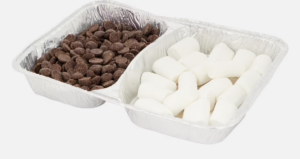 chocolade marshmallow barbecue action