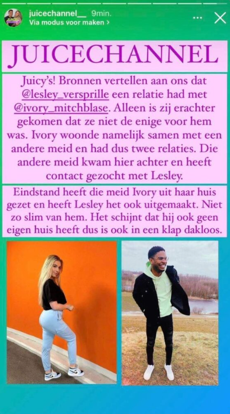 juicechannel vreemdgaan ivory op lesley
