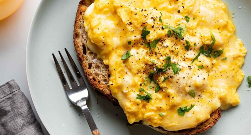 scrambled eggs