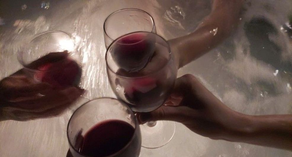 opblaasbare jacuzzi