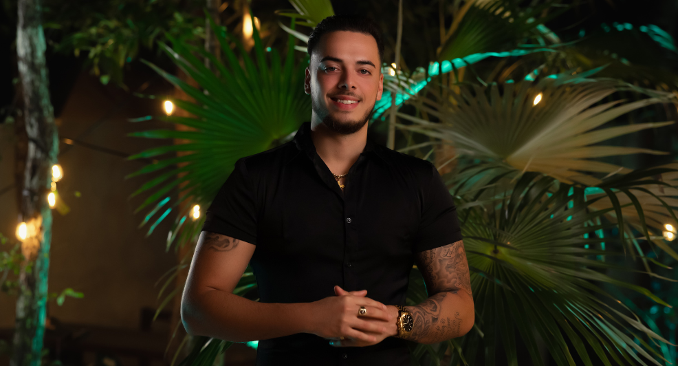 Joel Temptation Island foto's van vroeger