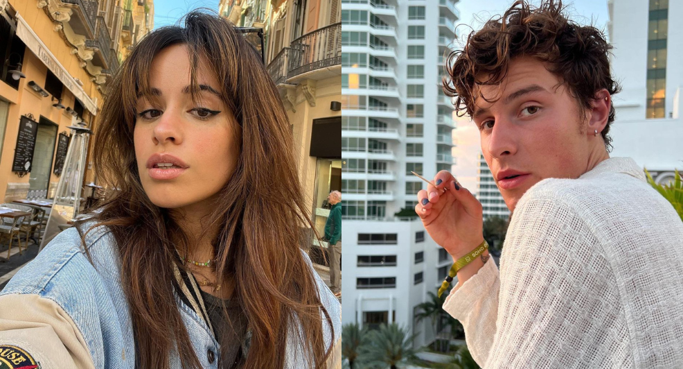 Shawn Mendes Camila Cabello hand in hand