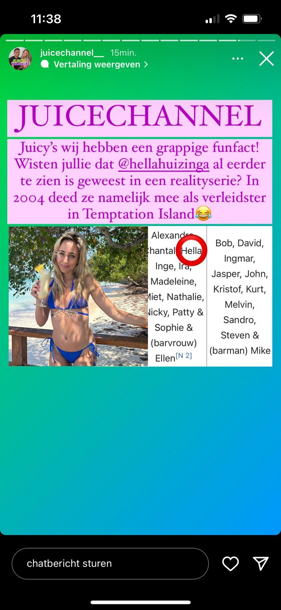 hella huizinga the real housewives of amsterdam temptation island