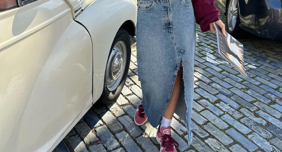 denim rok