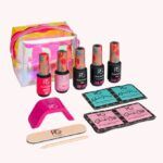 travel set pink gellac
