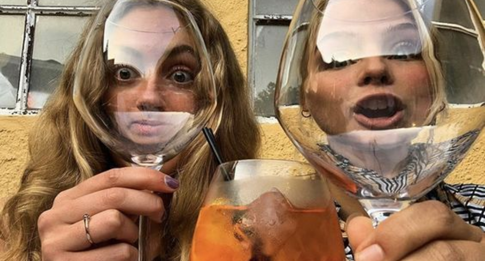 frozen watermeloen gin en tonic cocktail zomer