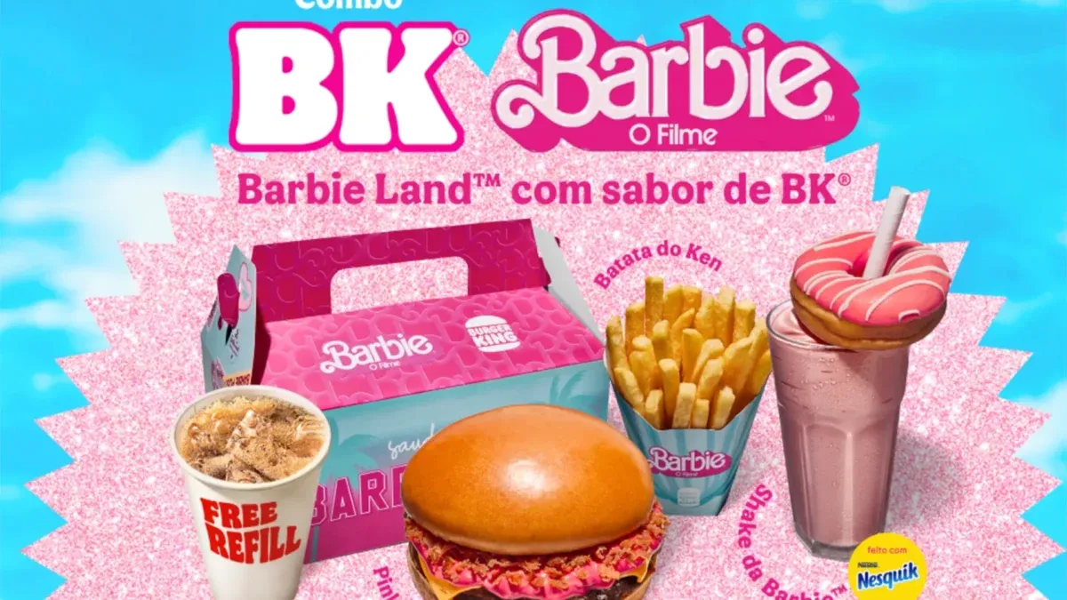 Barbie en Ken-menu