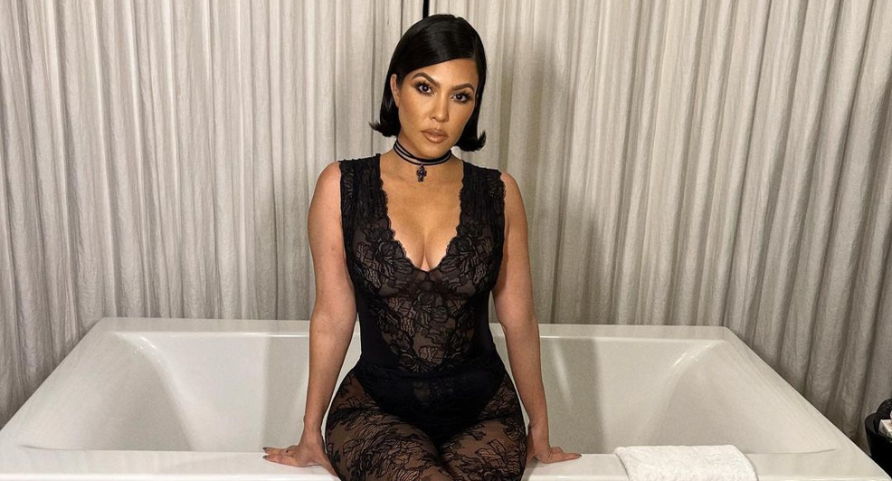 Kourtney Kardashian badkamer