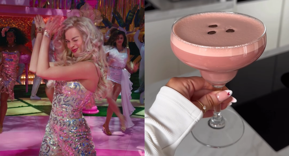 roze Barbie Espresso Martini