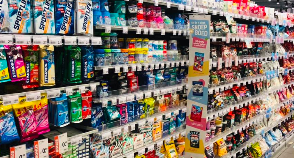 snoep schap albert heijn