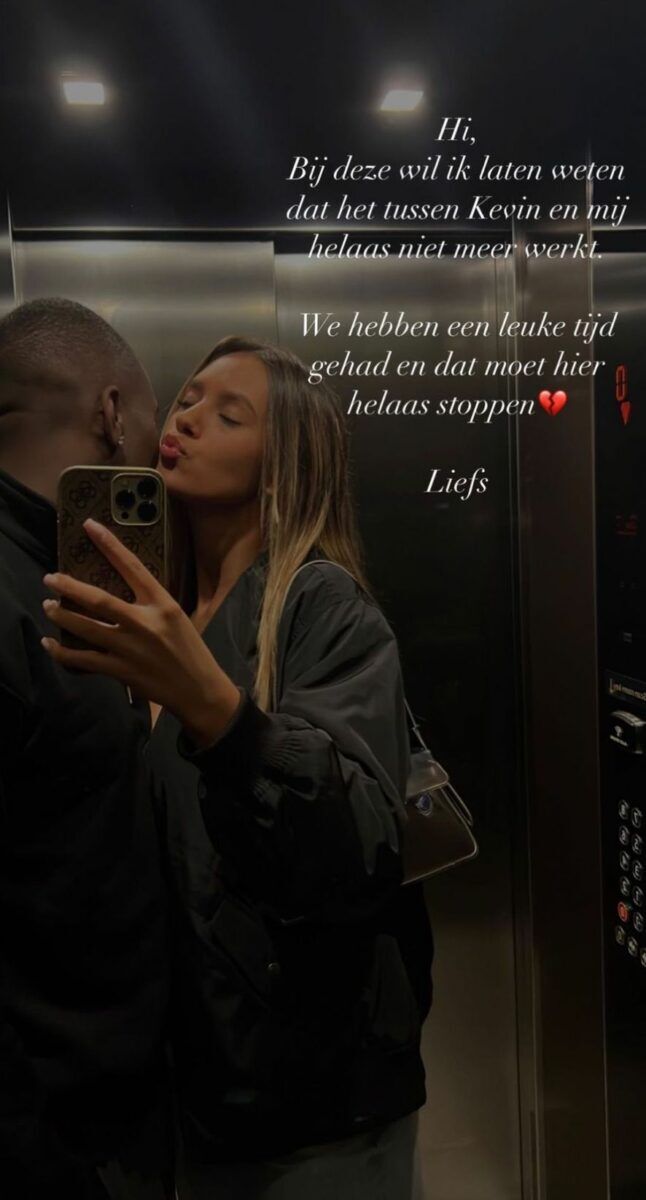Lot en Kevin uit elkaar