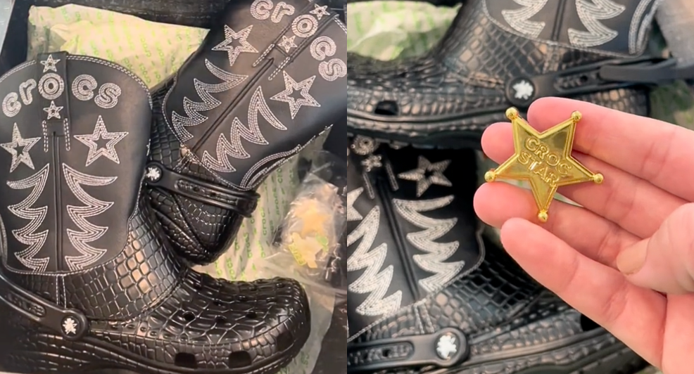 crocs cowboylaarzen