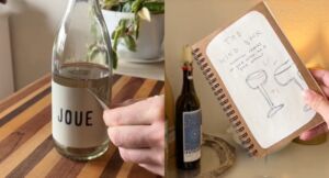 wijnjournal maken wijnetiketten