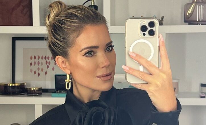 Selfie van Sylvie Meis. 