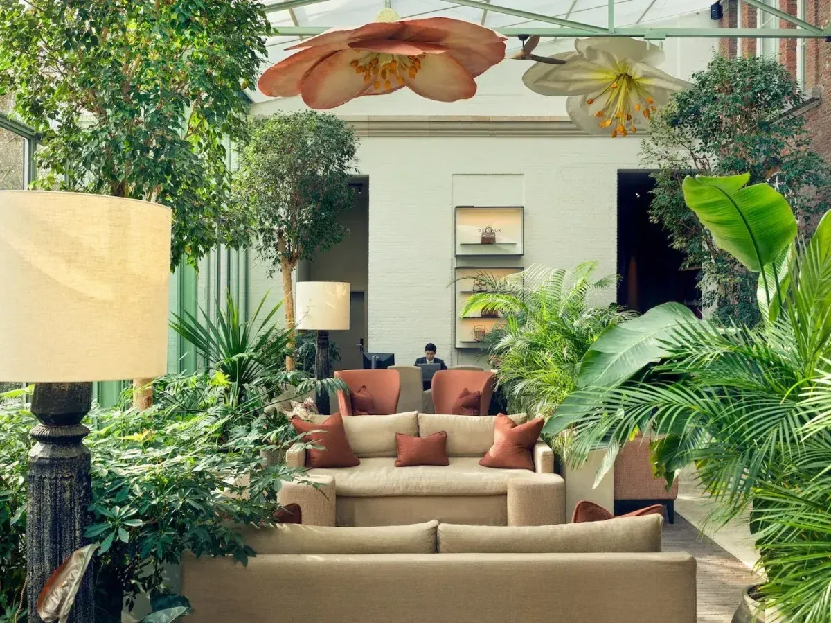 Lobby van Botanic Sanctuary in Antwerpen