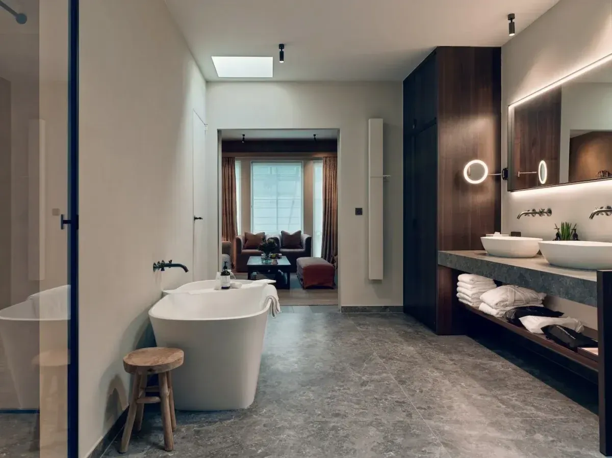 Badkamer in Botanic Sanctuary in Antwerpen