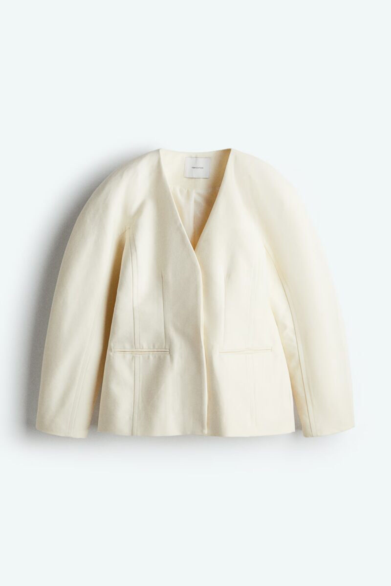 kraagloze blazer H&M