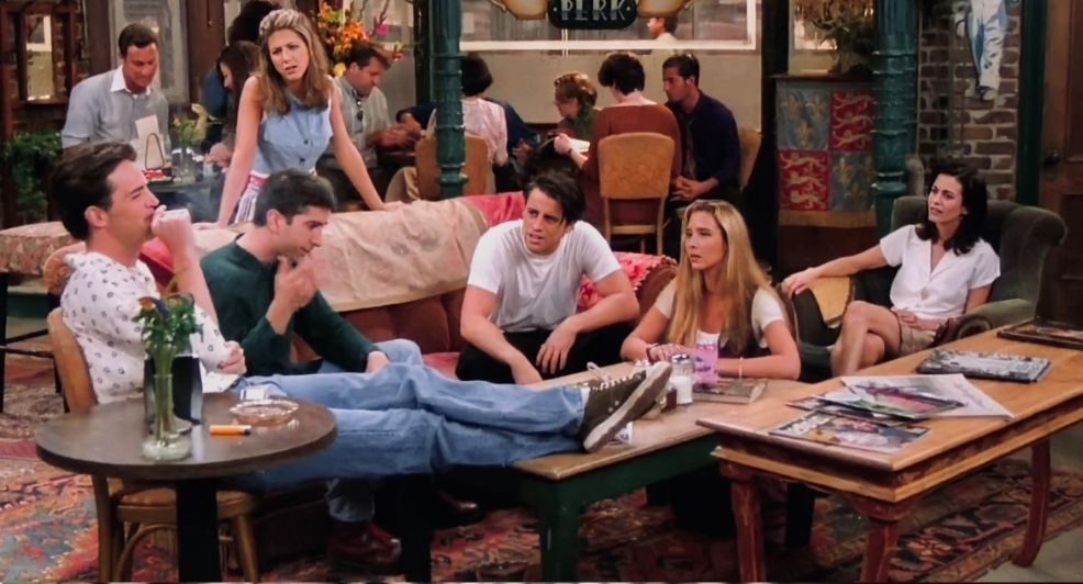 Friends-café central perk in new york