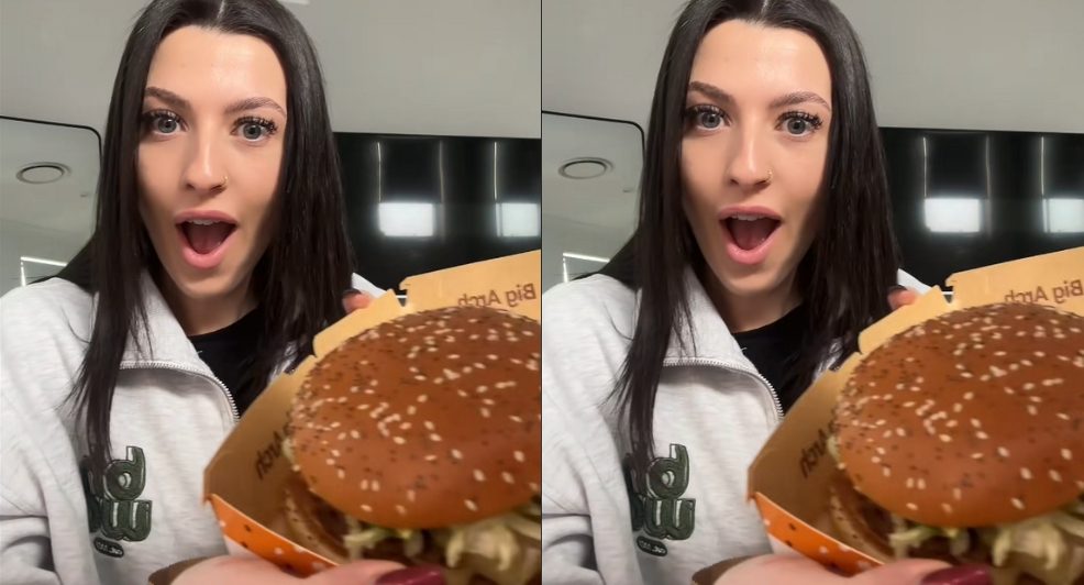 De nieuwe McDonald's burger the big arch in nederland