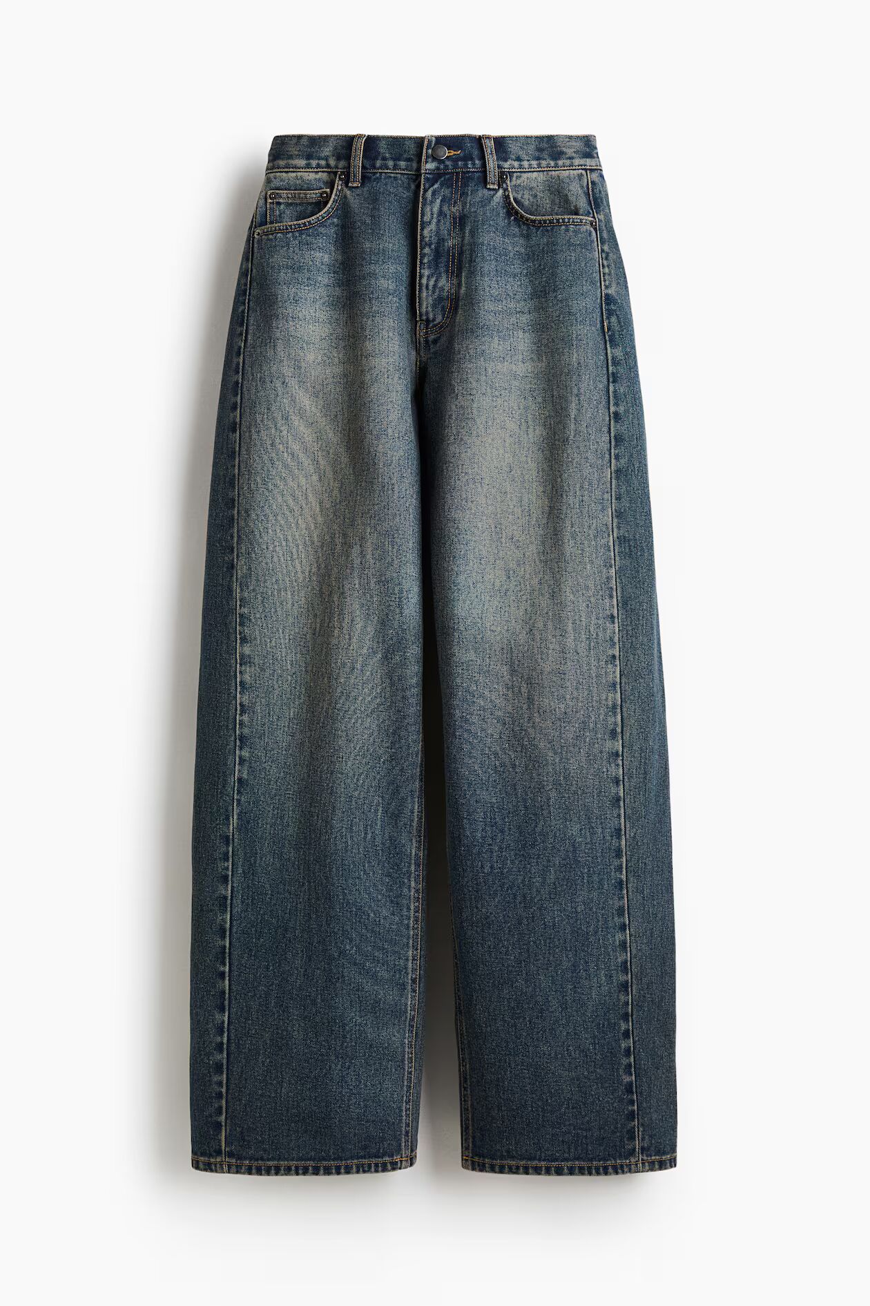 De barrel jeans van H&M