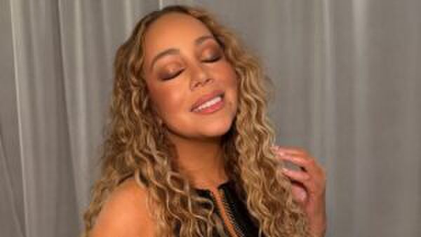 Selfie van Mariah Carey.