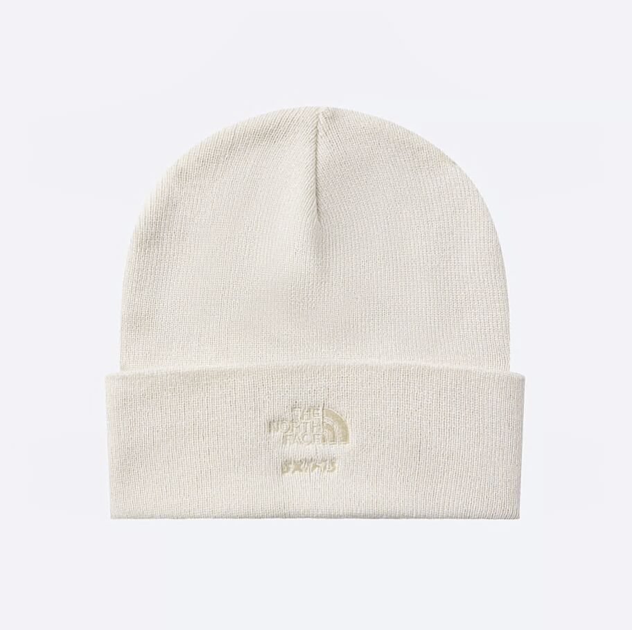 SKIMS x The North Face beanie beige