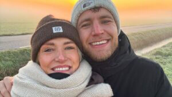 Selfie van Suzan en Freek.