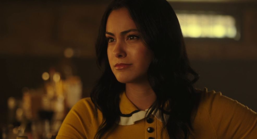 Veronica Lodge met een jaloerse blik in haar ogen.