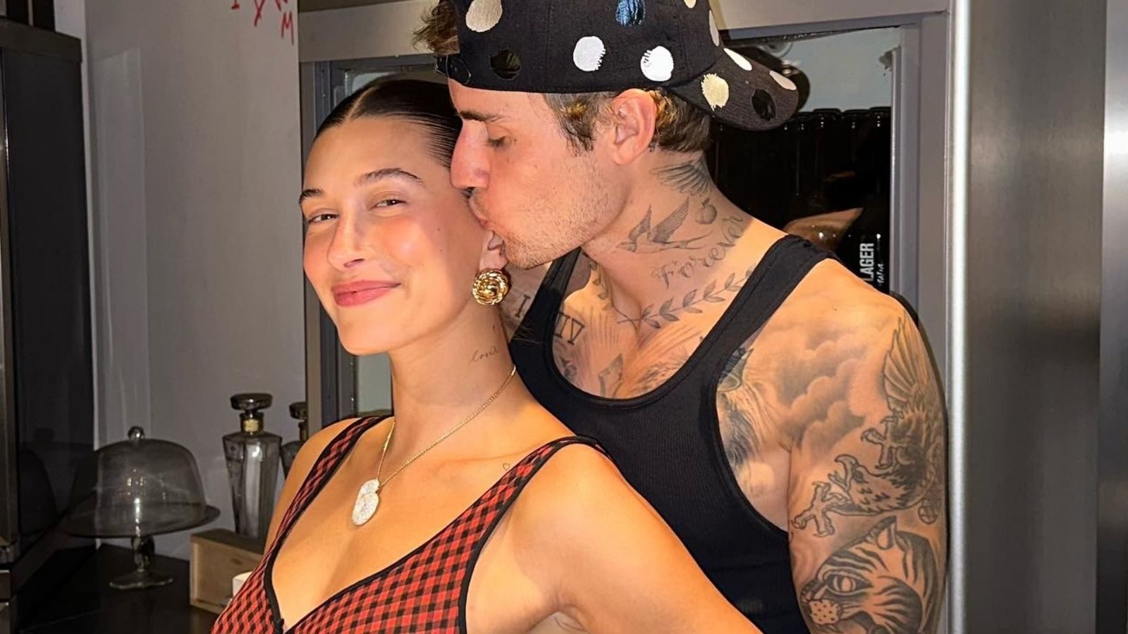 Justin en Hailey Bieber.