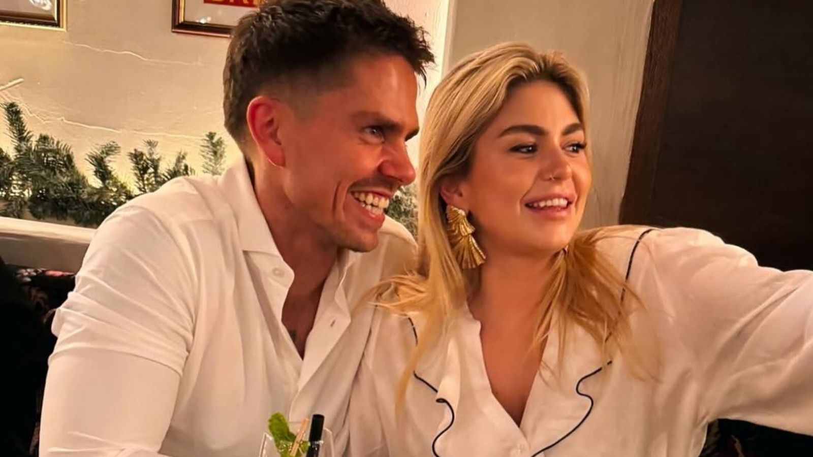 André en Roxeanne Hazes.