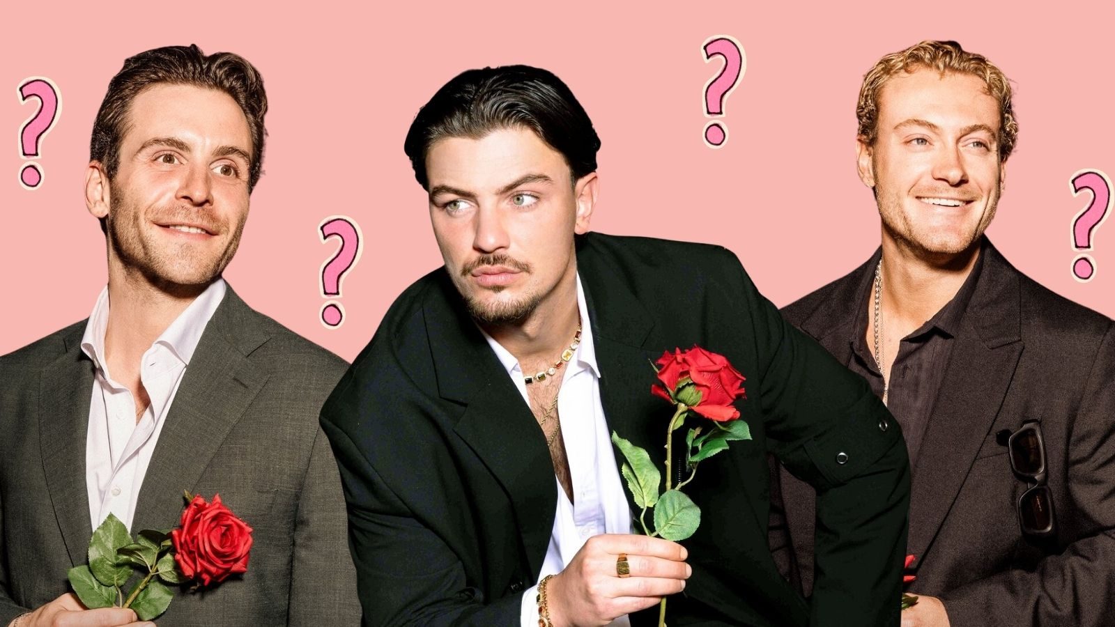 Jamie, Bas S en Bas B uit De Bachelorette.