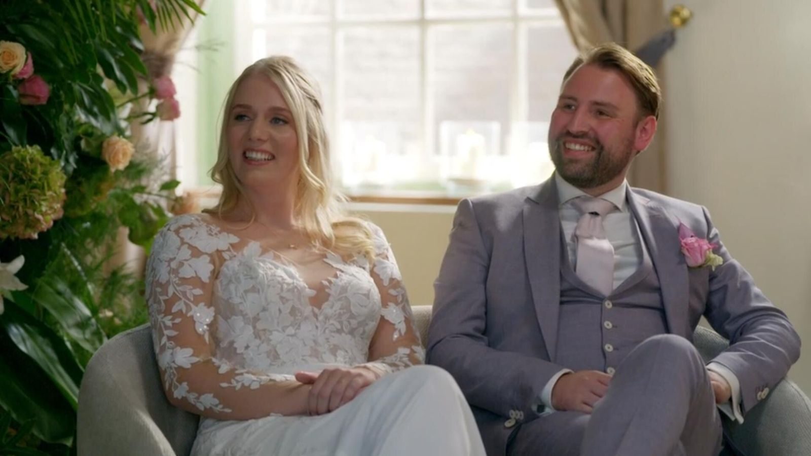 Nick en Joyce in Married At First Sight.