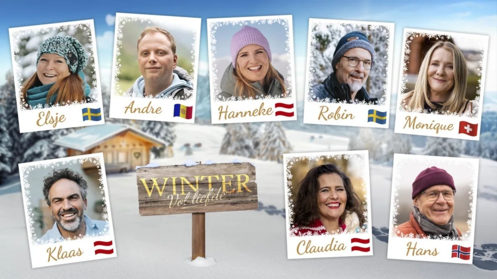 Winter Vol Liefde deelnemers.