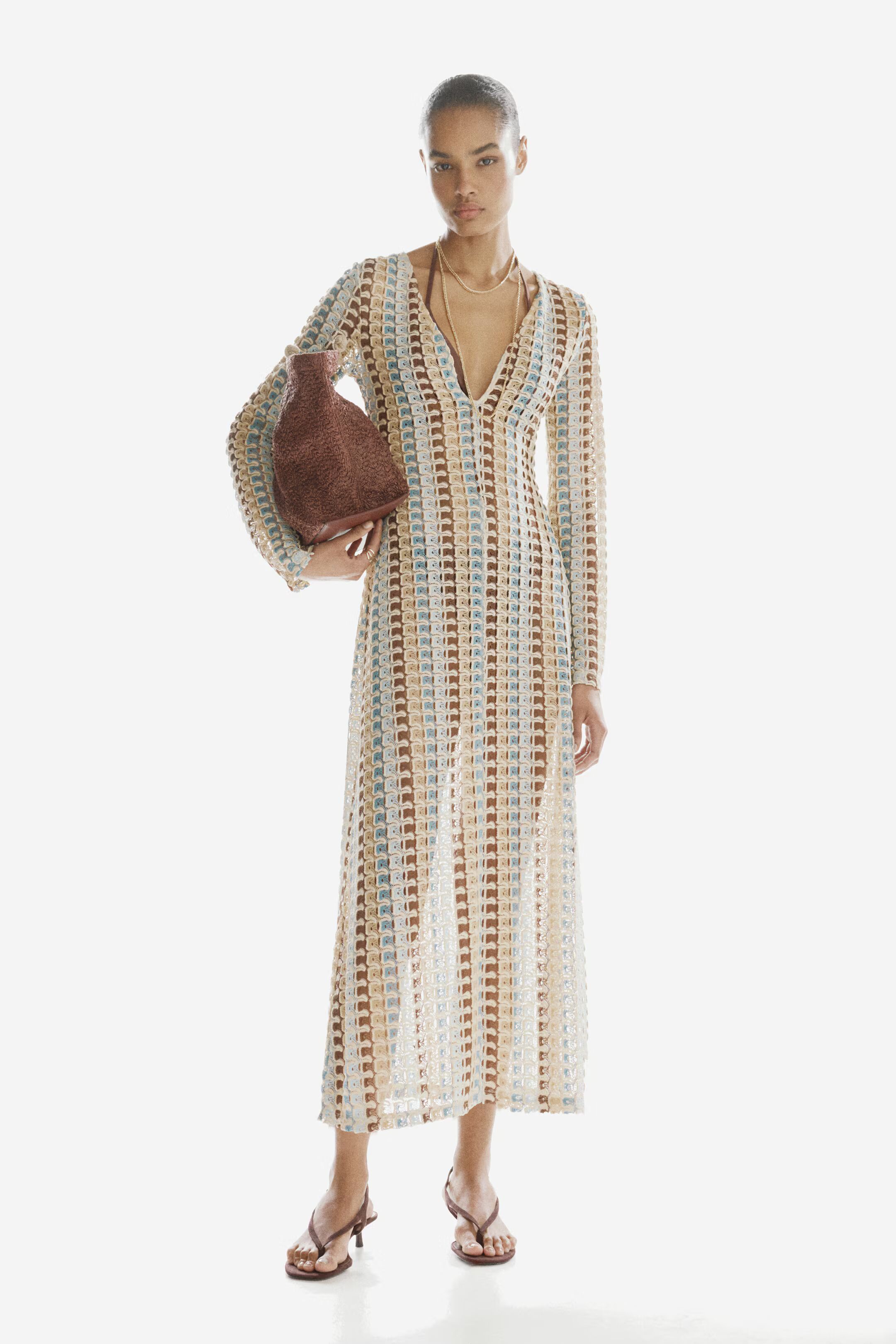 Missoni-dupe jurk.