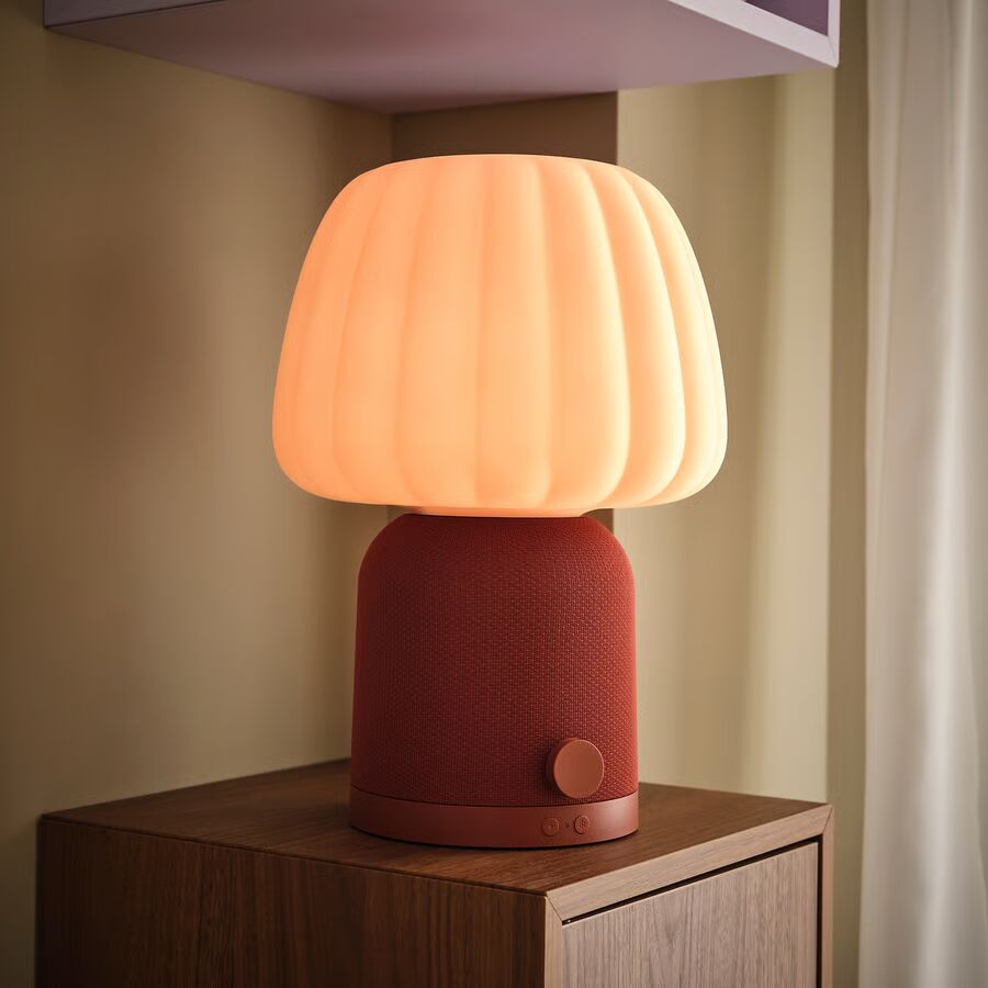 Ikea x Tekla Speaker Lamp