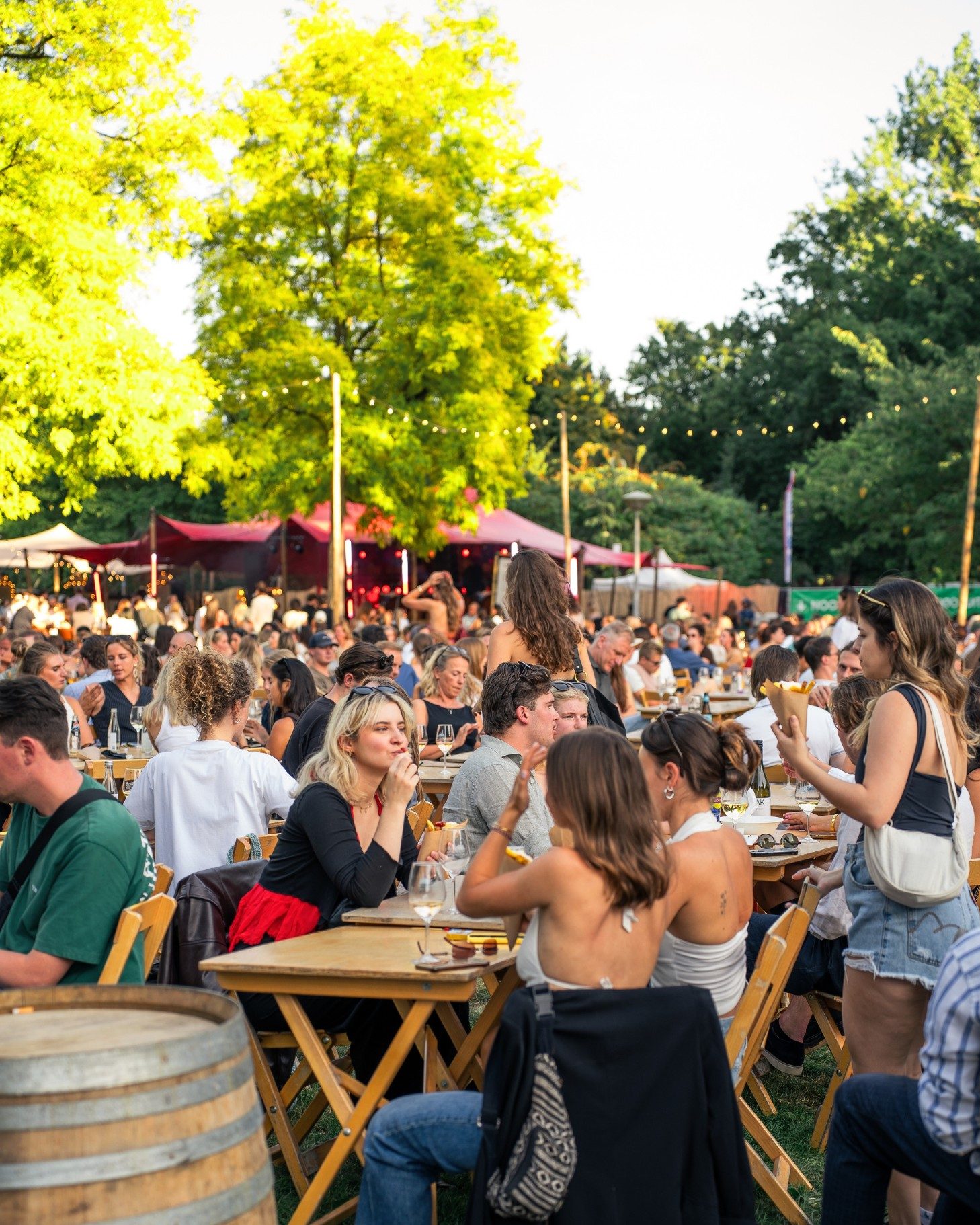 Sfeer tijdens Amsterdam Wine Festival