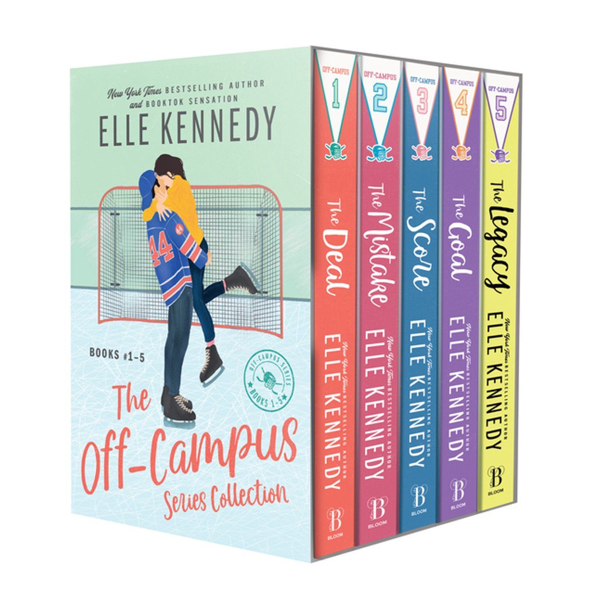 Elle Kennedy Off Campus boekenserie.