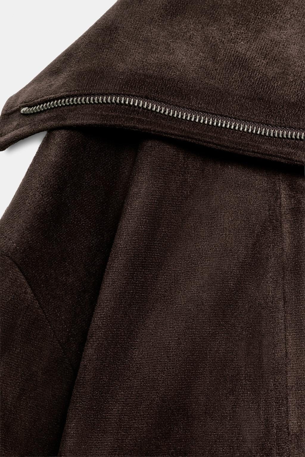 Suèdejas van Zara