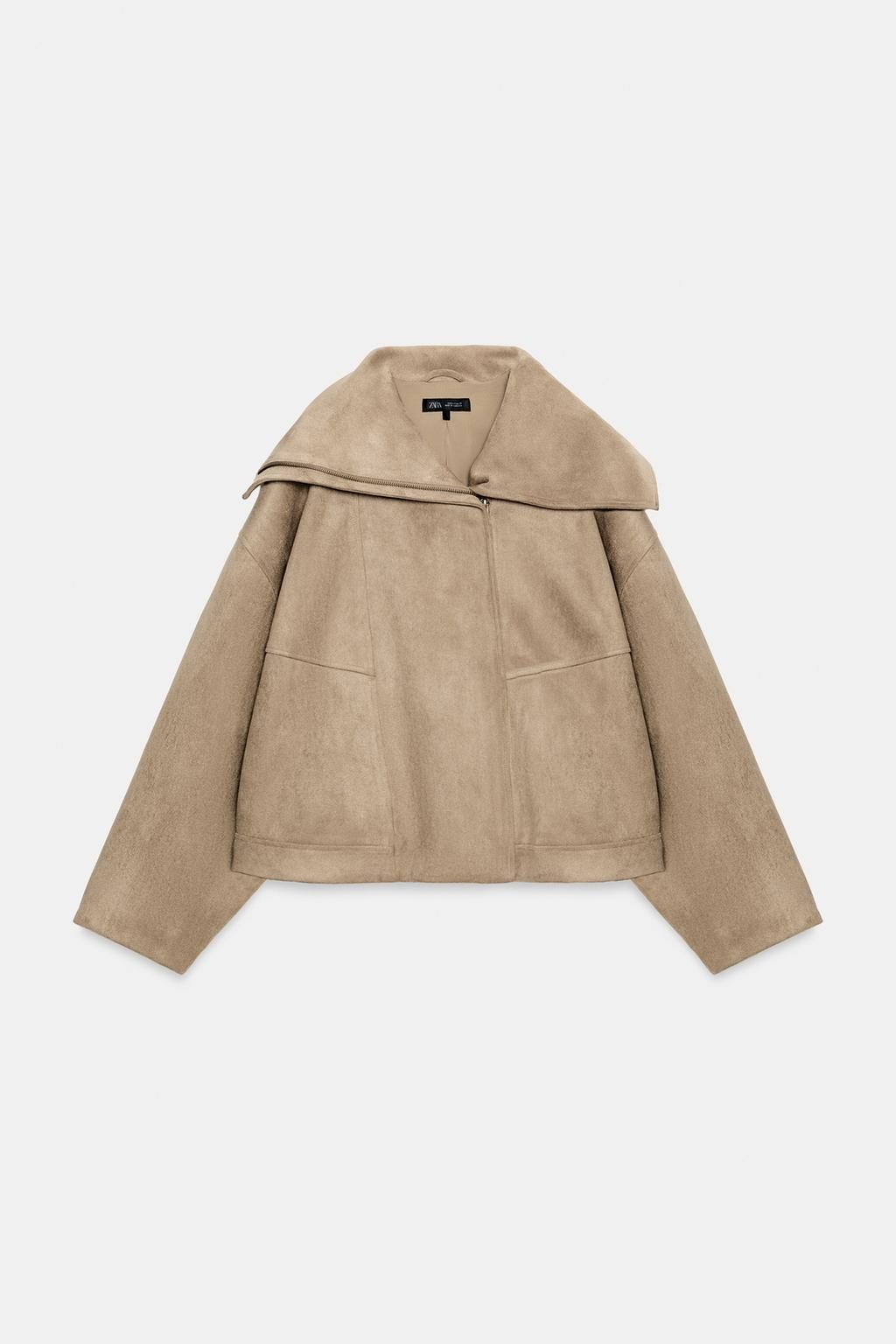 Suèdejas van Zara