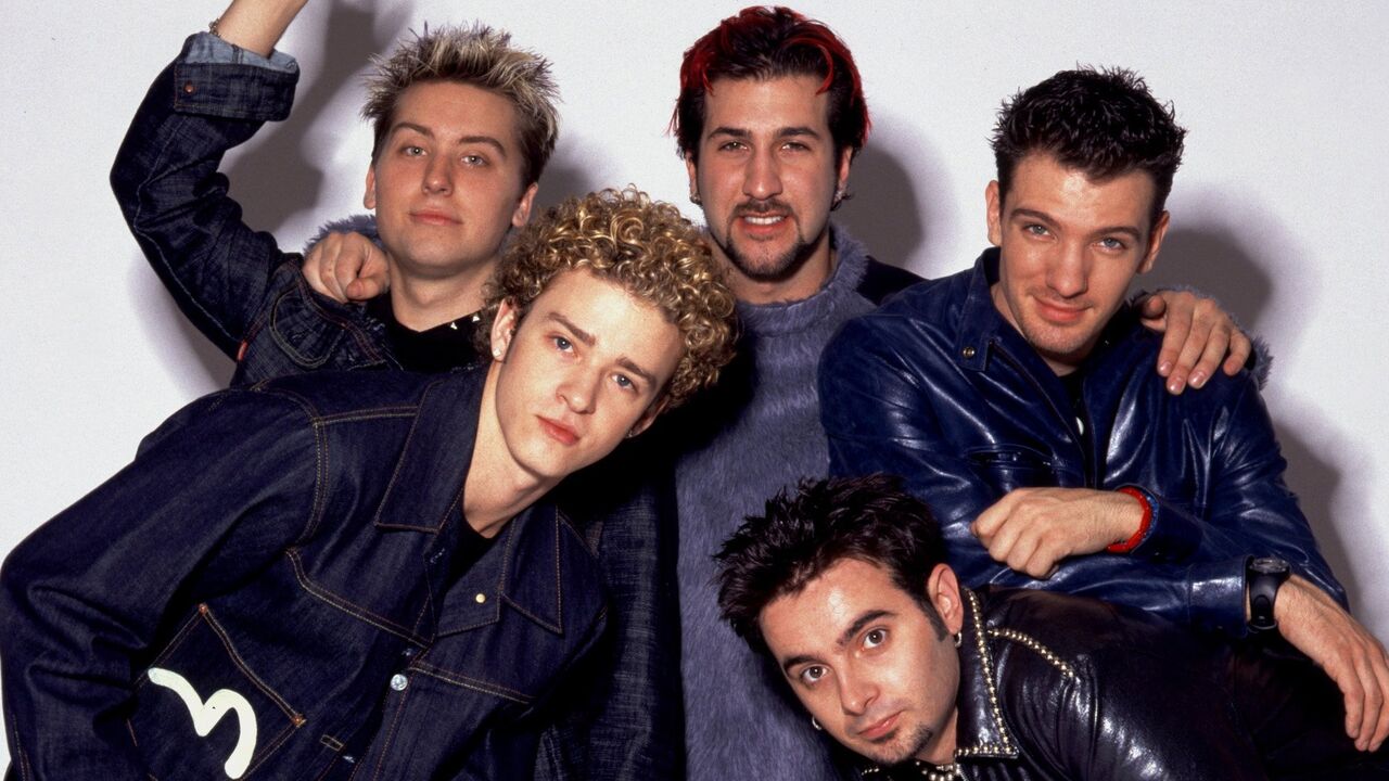 Illustratie voor: N*SYNC, je voormalig favoriete boyband, houdt een reünie