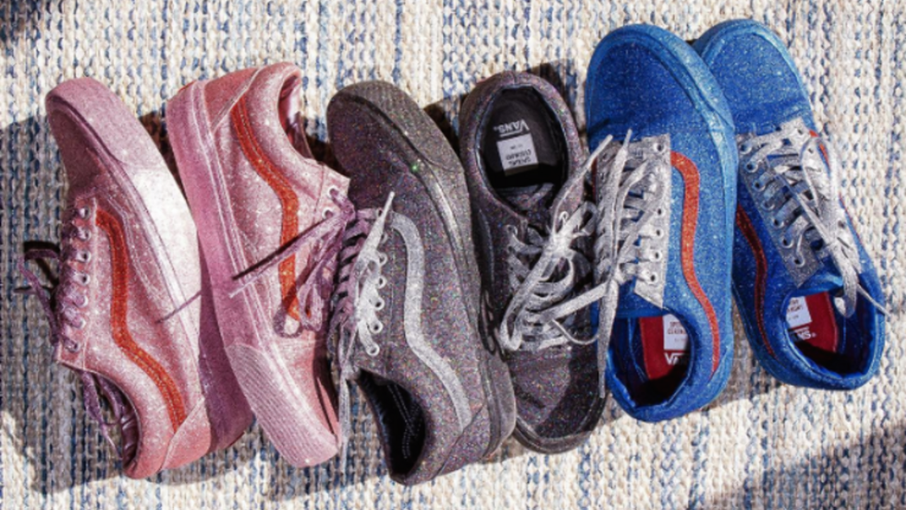 Illustratie voor: Deze collab is de droom van glitters en Vans liefhebbers