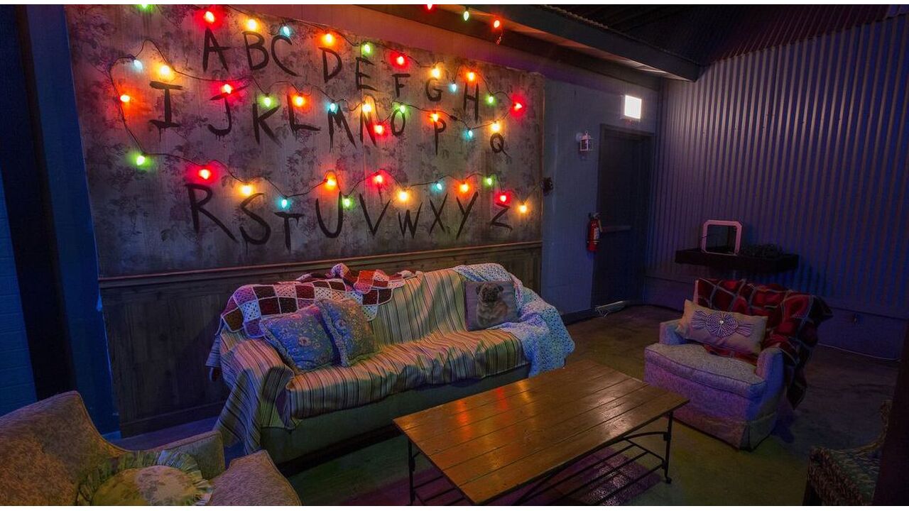 Illustratie voor: Deze Stranger Things thema bar brengt de Netflix show tot leven
