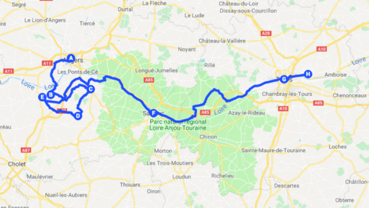 Illustratie voor: Roadtrippen door de wijngaarden van Loire in Frankrijk