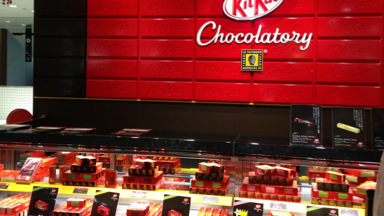 Illustratie voor: Er komt een KitKat winkel in Nederland waar je jouw eigen KitKat kunt ontwerpen
