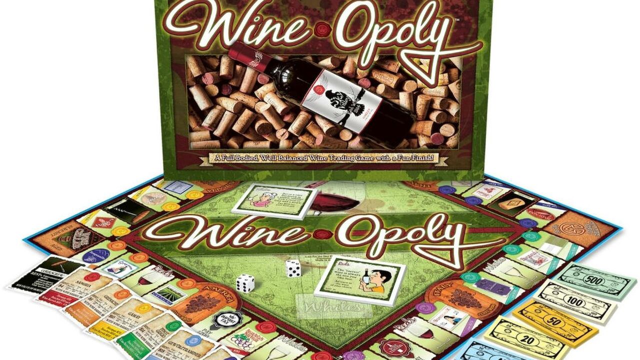 Illustratie voor: Deze Wine-Opoly is het perfecte spel voor je weekend